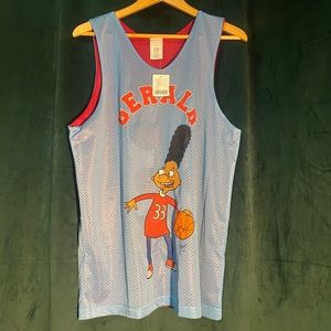 NWT Urban Outfitters Hey Arnold “GERALD” Reversible Mesh Tank